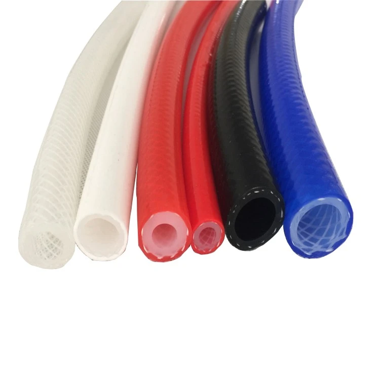 3. ReinforcedBraided Silicone Tubing