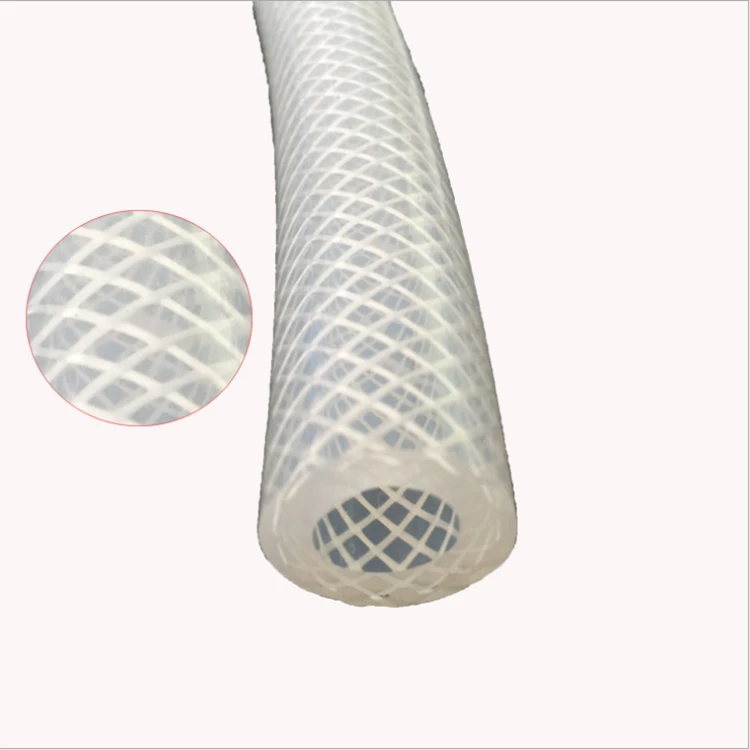 5. Reinforced High Pressure Braided Silicone Tubing