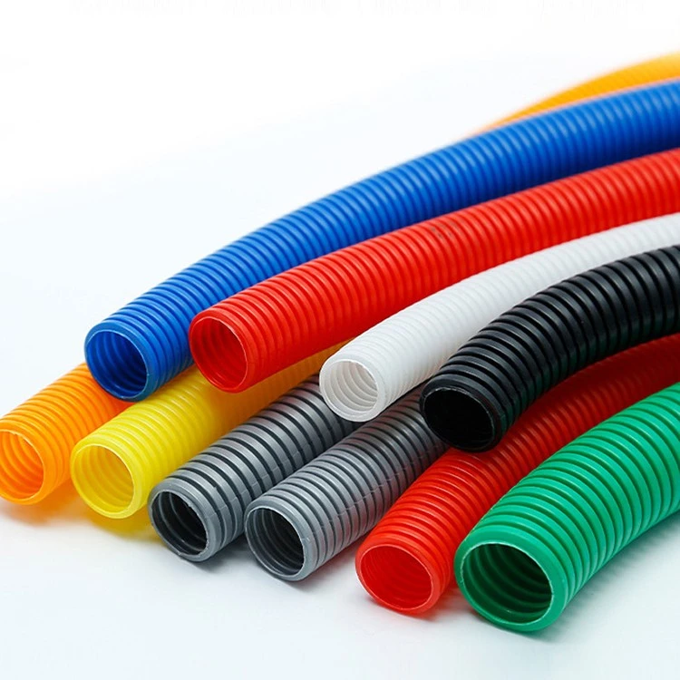 3. Flexible Corrugated Yellow HDPE Tubing
