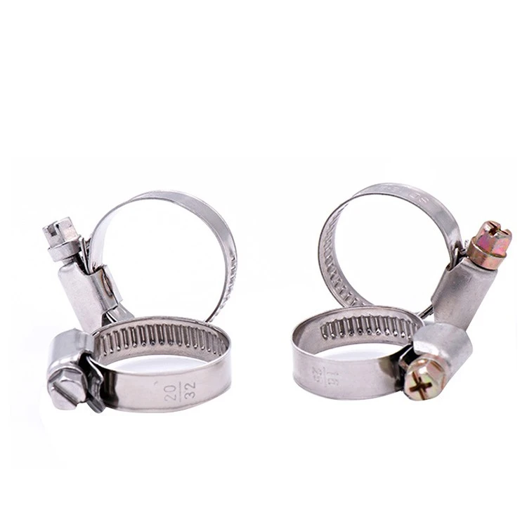 4.German Type Hose Clamp Adjustable