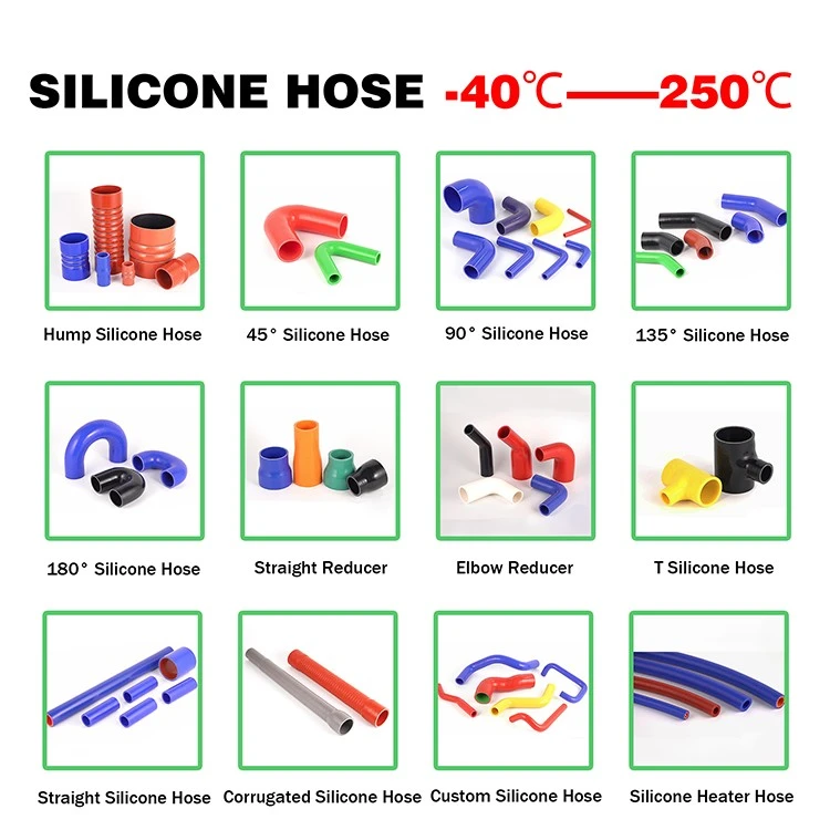 2. Reducer silionce Coupler Reinforced Hose